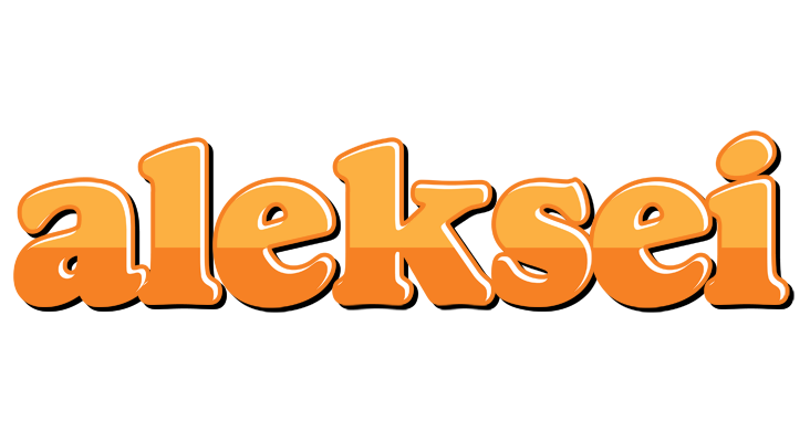 Aleksei orange logo