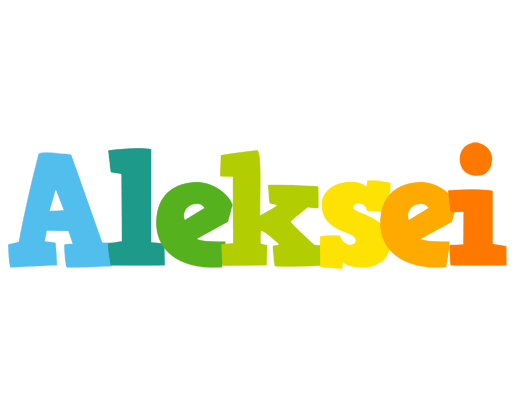 Aleksei rainbows logo