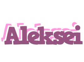 Aleksei relaxing logo