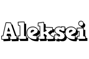 Aleksei snowing logo