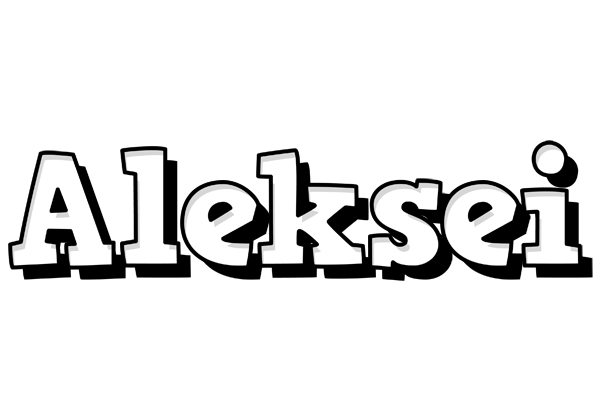 Aleksei snowing logo
