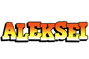 Aleksei sunset logo