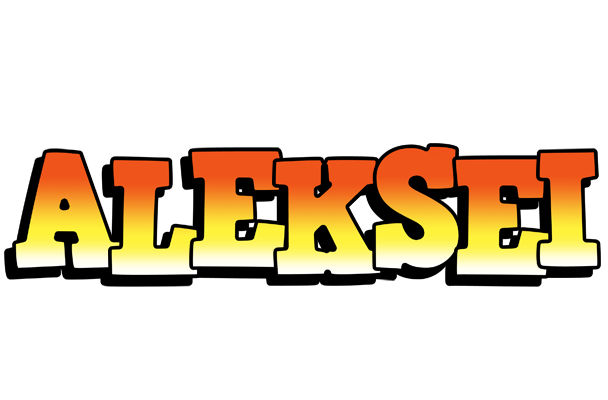 Aleksei sunset logo