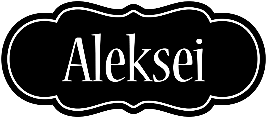 Aleksei welcome logo