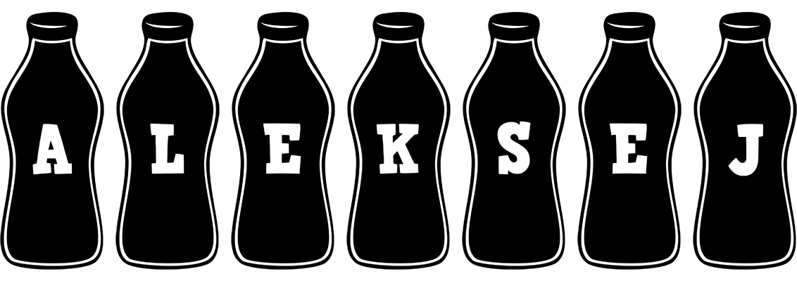 Aleksej bottle logo