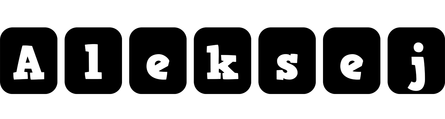 Aleksej box logo