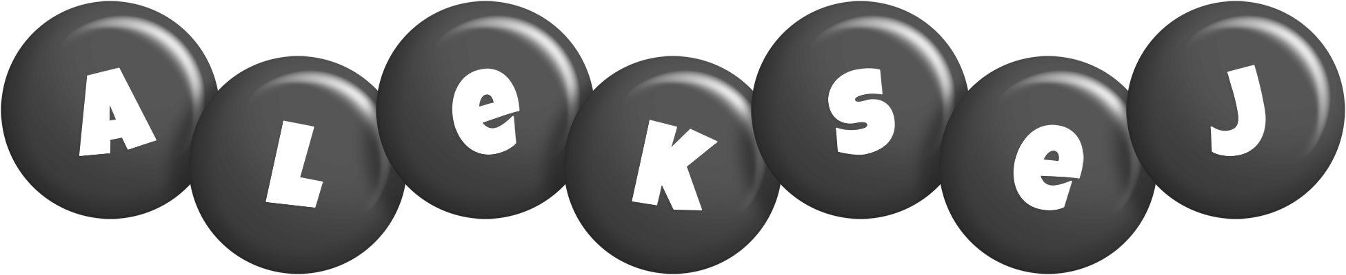 Aleksej candy-black logo