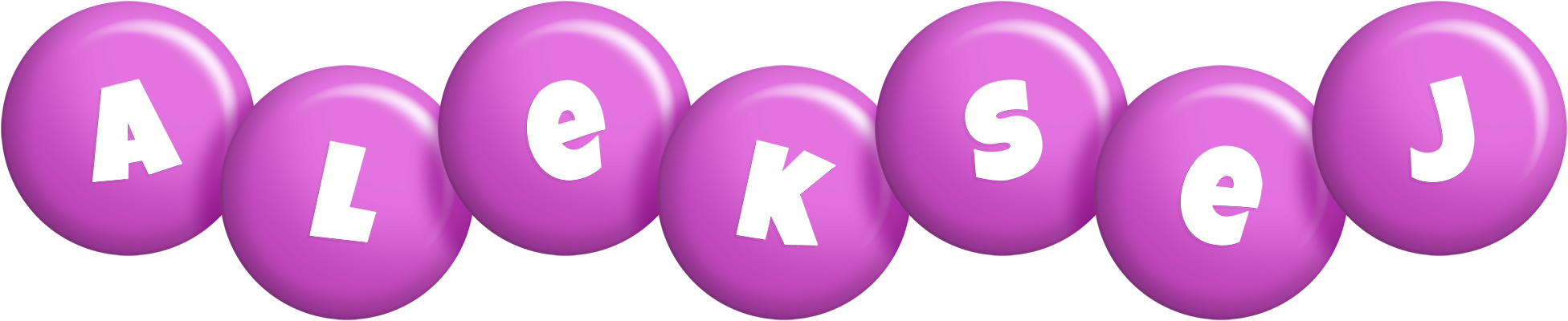 Aleksej candy-purple logo