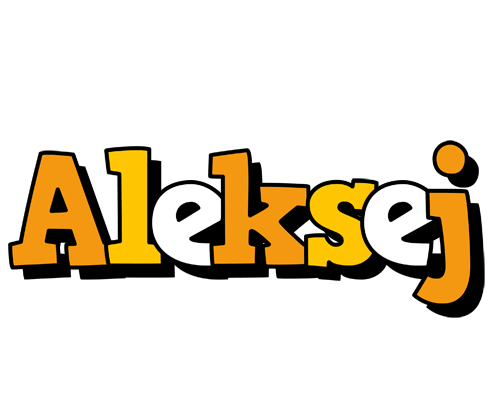 Aleksej cartoon logo
