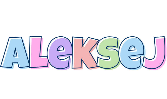 Aleksej pastel logo