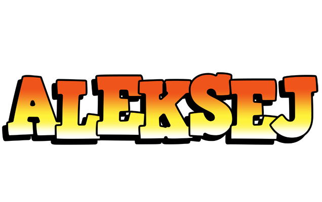 Aleksej sunset logo