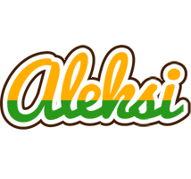 Aleksi banana logo