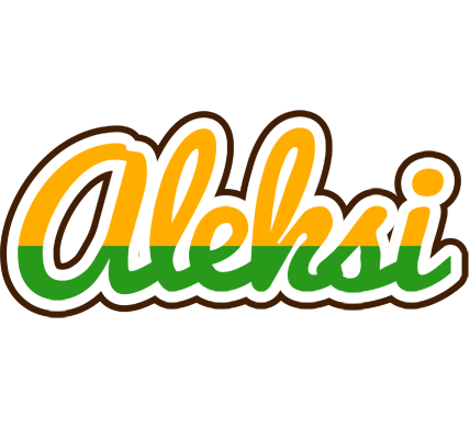 Aleksi banana logo