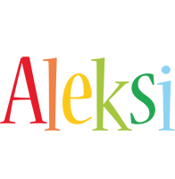 Aleksi birthday logo