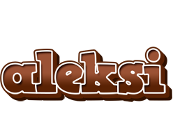 Aleksi brownie logo