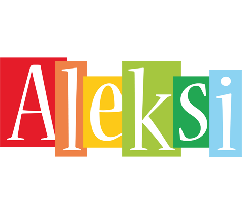 Aleksi colors logo