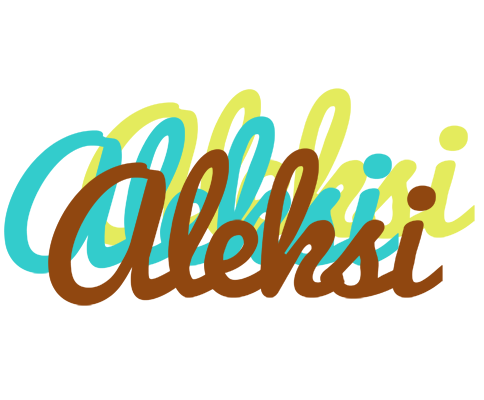 Aleksi cupcake logo