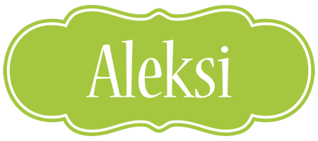 Aleksi family logo