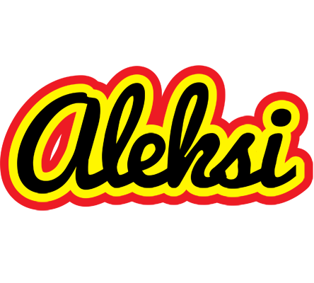 Aleksi flaming logo