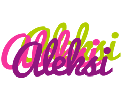 Aleksi flowers logo