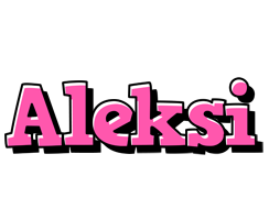 Aleksi girlish logo