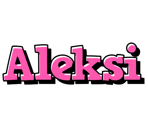 Aleksi girlish logo