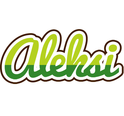 Aleksi golfing logo
