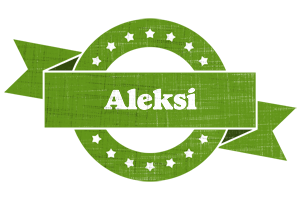 Aleksi natural logo