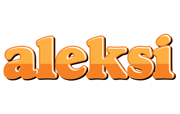 Aleksi orange logo