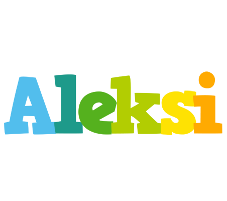 Aleksi rainbows logo