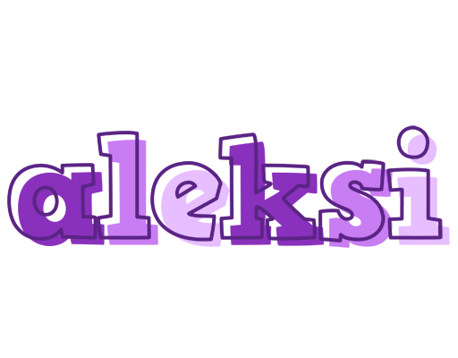 Aleksi sensual logo