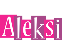 Aleksi whine logo