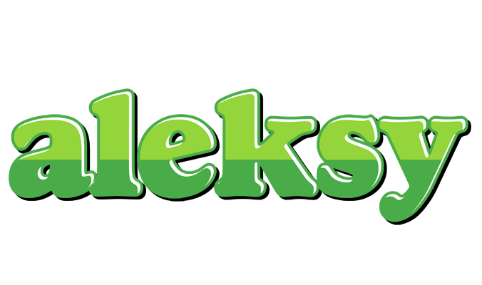 Aleksy apple logo
