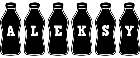 Aleksy bottle logo