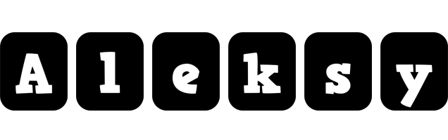 Aleksy box logo