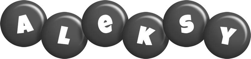 Aleksy candy-black logo
