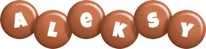 Aleksy candy-brown logo
