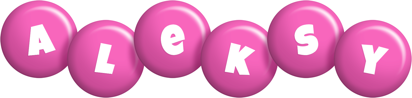 Aleksy candy-pink logo