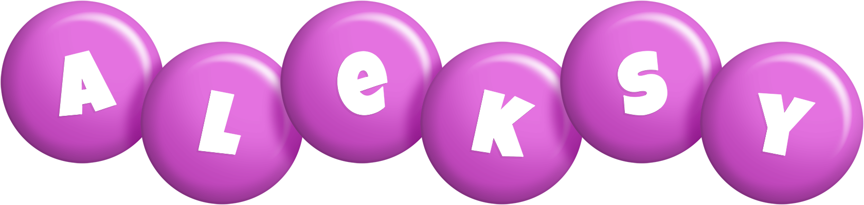 Aleksy candy-purple logo