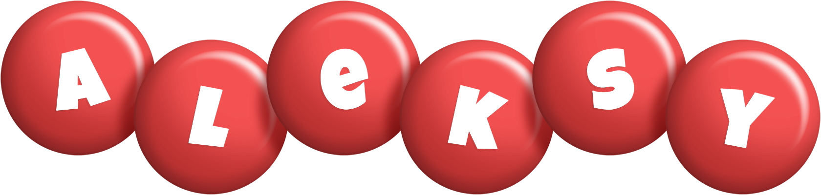 Aleksy candy-red logo