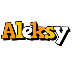 Aleksy cartoon logo
