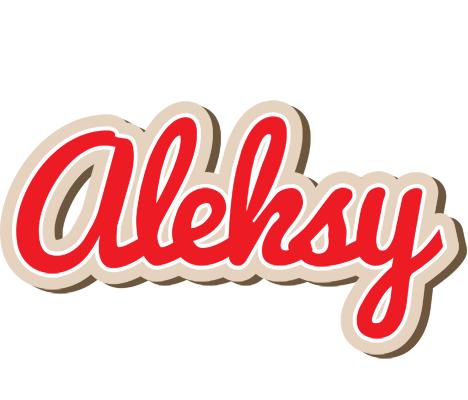 Aleksy chocolate logo