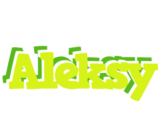 Aleksy citrus logo