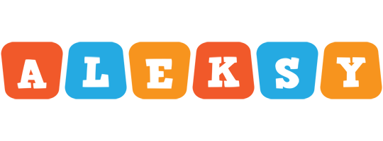 Aleksy comics logo