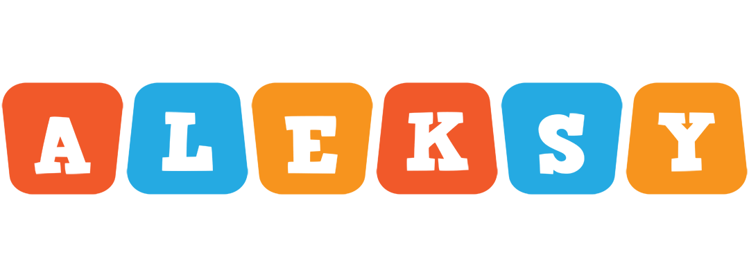 Aleksy comics logo