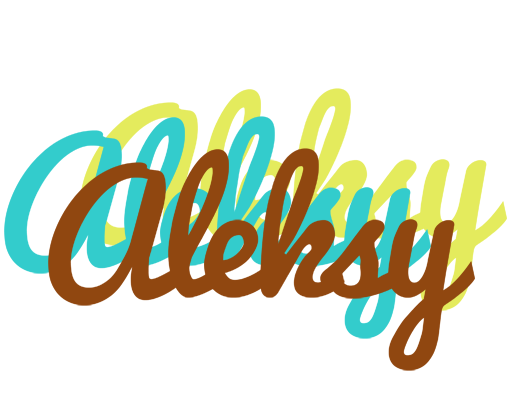 Aleksy cupcake logo