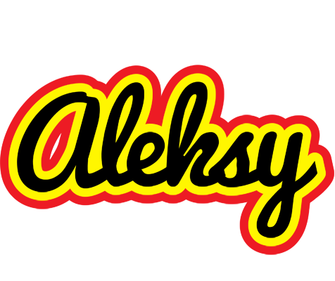 Aleksy flaming logo