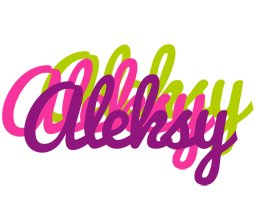 Aleksy flowers logo
