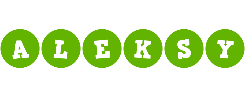 Aleksy games logo