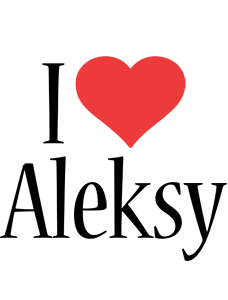 Aleksy i-love logo